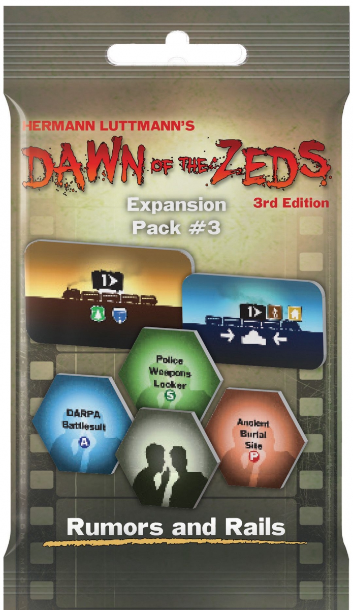 Dawn of the Zeds: Expansion Pack #3 – Rumors and Rails