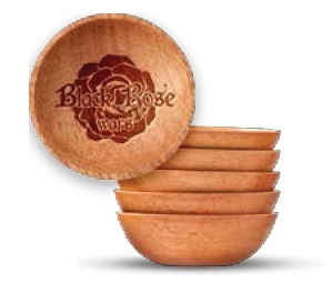 Black Rose Wars: 6 Wooden Bowls