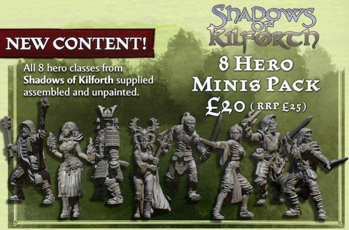 Shadows of Kilforth Exp 5 - Miniatures Pack 1